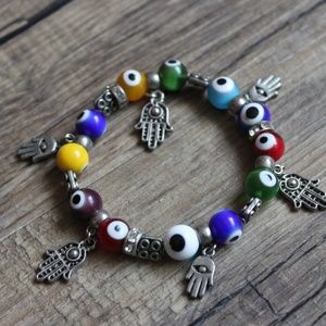 Evil Eye & Hamsa Bracelet